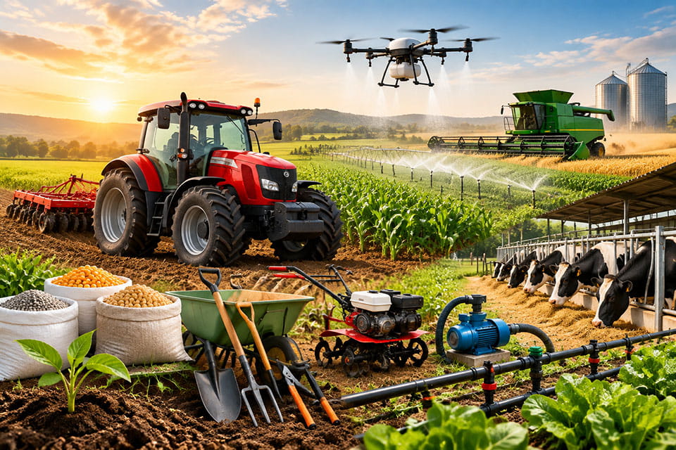 Agriculture & Agro Machinery: Empowering Modern Farming with Smart Technology